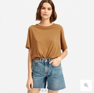 Everlane Denim Short in worn-in blue